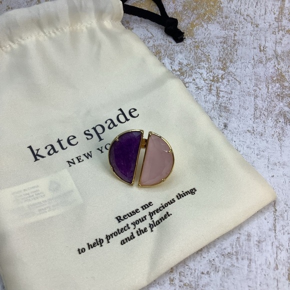 Kate Spade Open Concept Art glass ring - Picture 5 of 8